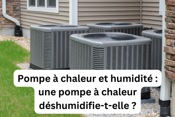 Pompe à chaleur et humidité : une pompe à chaleur déshumidifie-t-elle ?